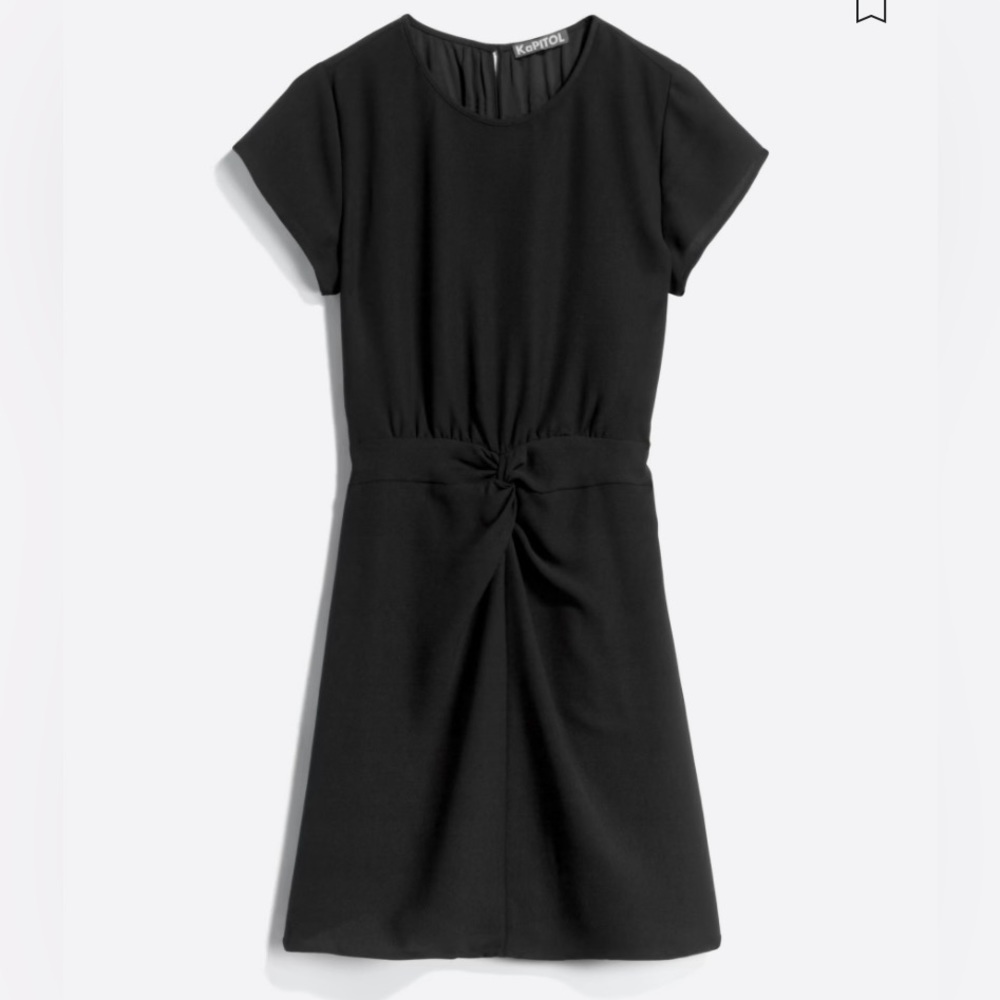 Kapitol Marie Knot MIDI detailed dress, sz S